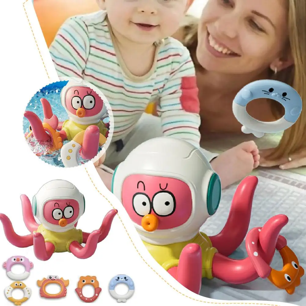 Octopus Water Fun™ – Vangen Maar! – Octopus Ringwerper - Afbeelding 3