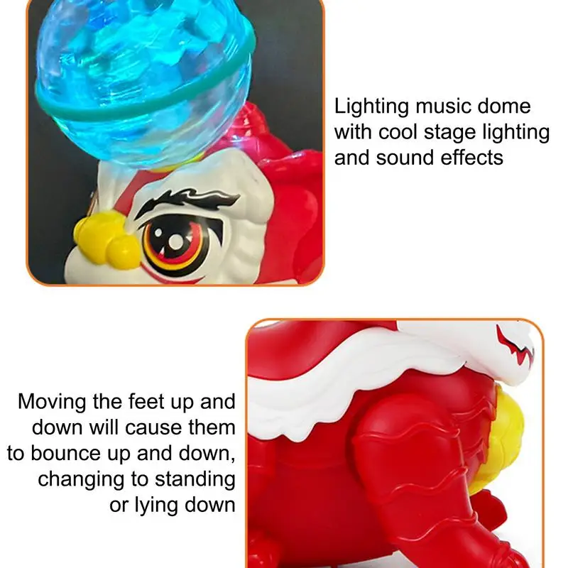 Dancing Lion™ - Muziek & Licht - Dansende Leeuw - Afbeelding 6