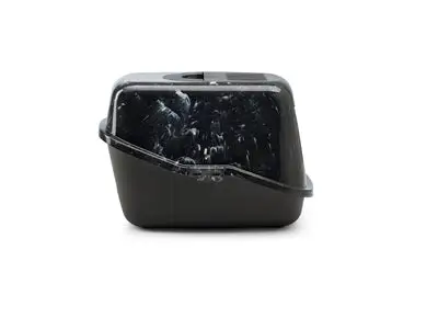 Savic Kattenbak Nestor Marble — Zwart - Afbeelding 7
